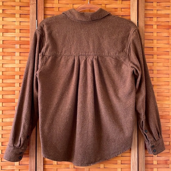 Madewell Oversized Flannel Kempton Button-Up Shirt - Picture 4 of 4